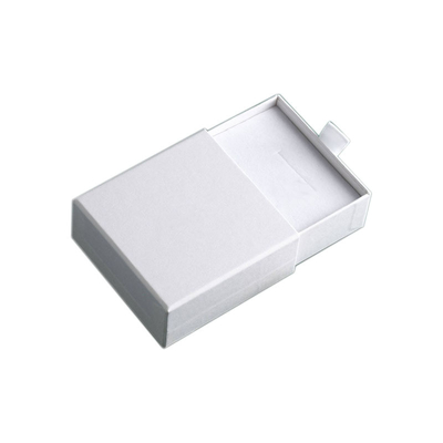 Szare różowe aksamitne magnetyczne pudełko na biżuterię 2 mm pudełka na prezenty z wysuwaną szufladą
