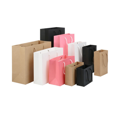 Duże płaskie torby na zakupy z papieru pakowego CMYK PNTONE z recyklingu Drukowanie 4C