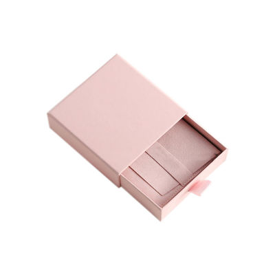 kupować Niestandardowe logo Papier Luksusowy prezent Pudełko na biżuterię Opakowanie Kolor 4C / Pantone online manufacture