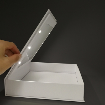 kupować 250g Art Paper Led Mirror Kartonowe pudełko podróżne do makijażu online manufacture