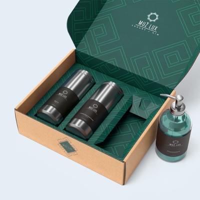 kupować Opakowania na perfumy papierowe 2,5 mm Płaskie pudełka na prezenty z pokrywkami Lakierowanie wodne online manufacture