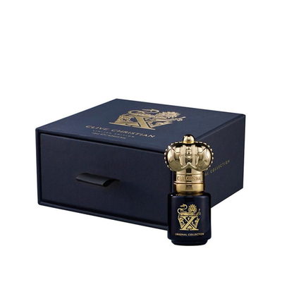 Pudełko na perfumy do tłoczenia folią z uchwytem ze wstążki