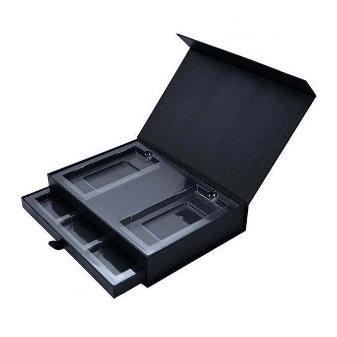 400G powlekane opakowanie kosmetyczne Flip Top z magnetycznym zaczepem Matte UV 1