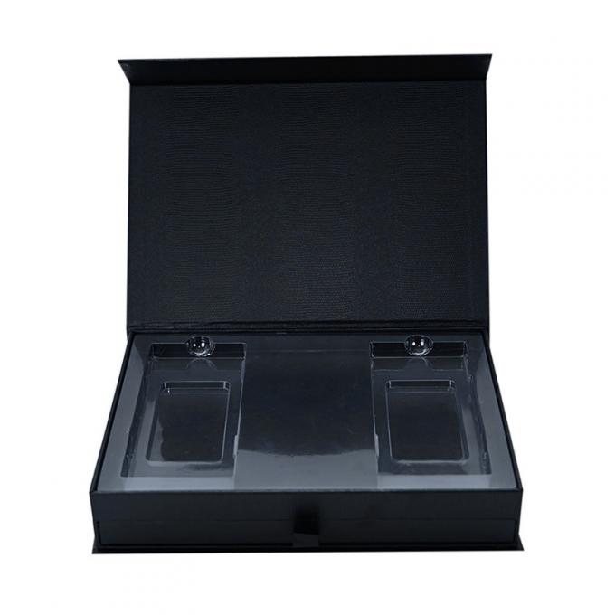 400G powlekane opakowanie kosmetyczne Flip Top z magnetycznym zaczepem Matte UV 0