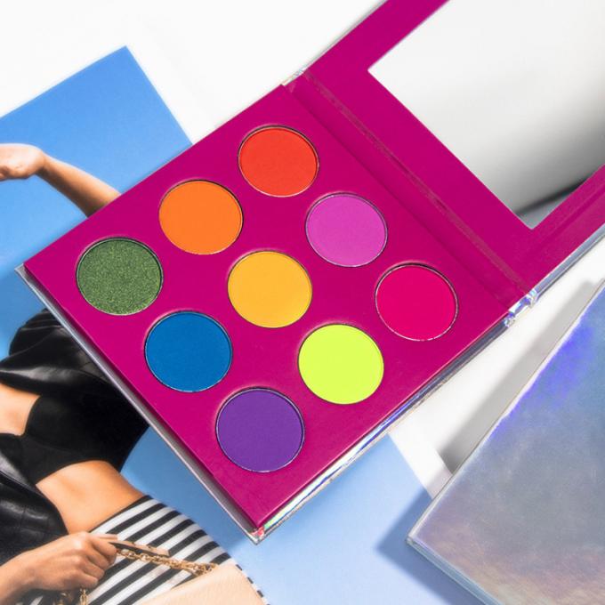 Pusta paleta cieni do powiek Pantone Pudełka papierowe nadające się do recyklingu Matowe lakierowanie 1