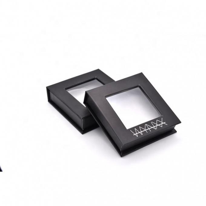 CMYK 3d Cardboard Window Eyelash Magnetic Box Powłoka wodna 1