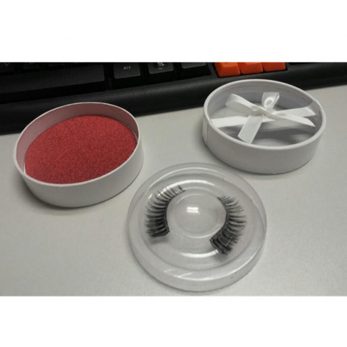 Okrągłe pudełka kartonowe o gramaturze 250 g / m2 z pokrywkami OEM ODM 1